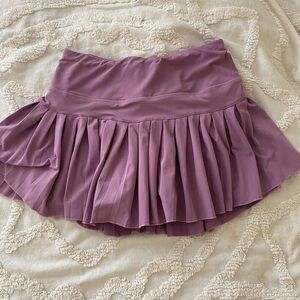 Gold hinge Purple Tennis Skirt
